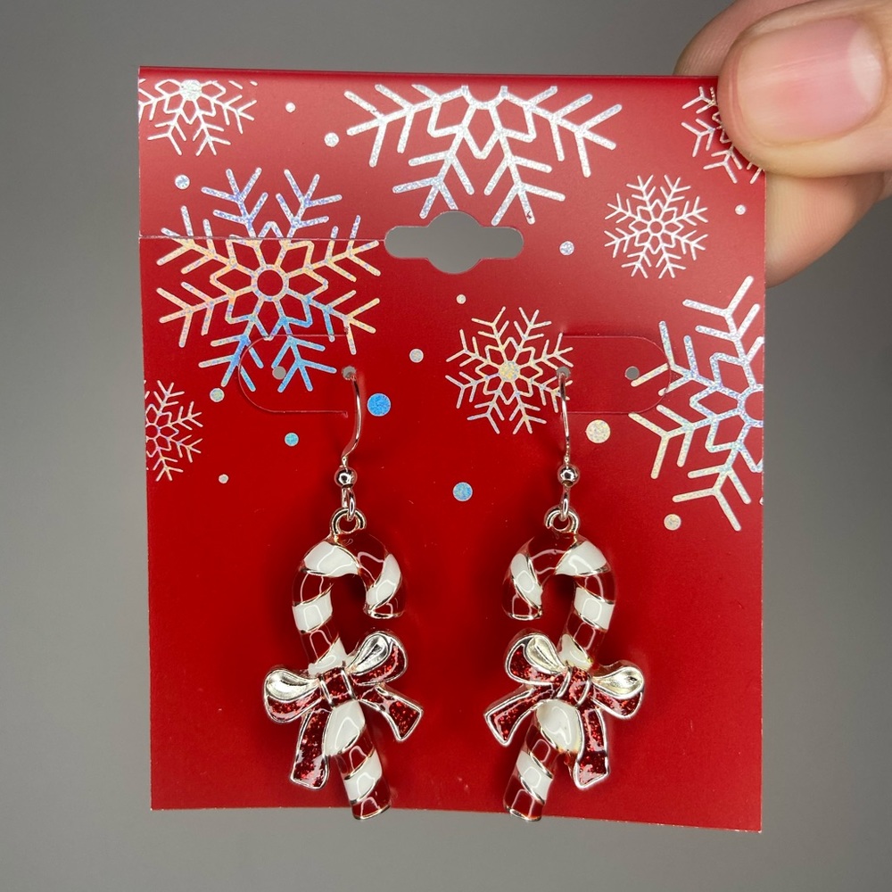 Candy Cane Earrings